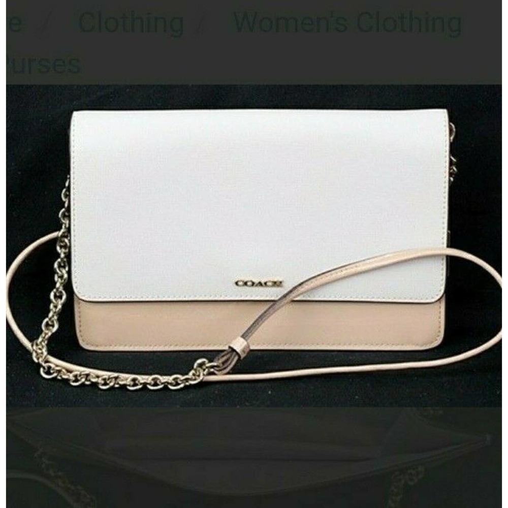 EUC Coach Saffiano Leather Crossbody Purse/Bag